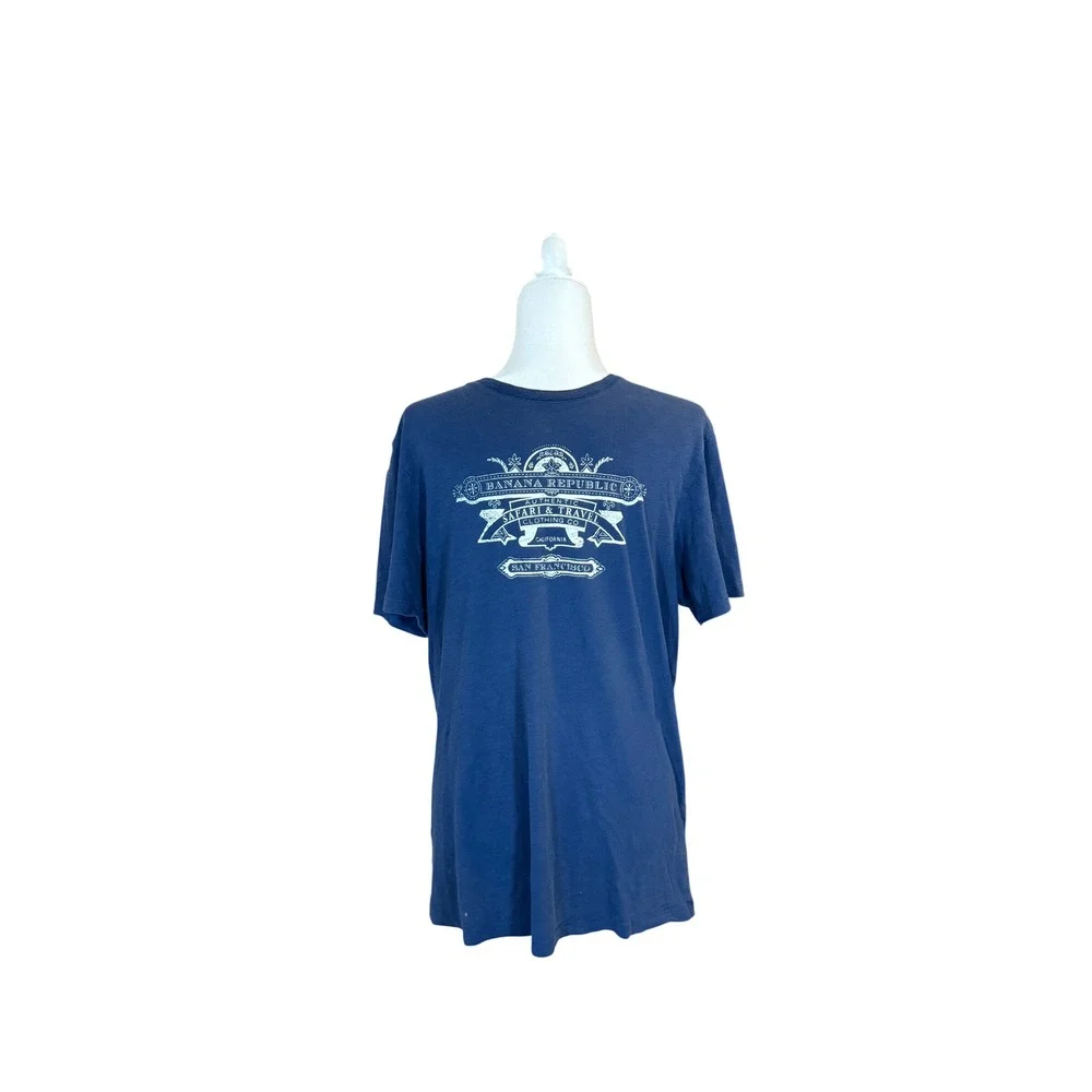 Banana Republic Graphic Tee Blue